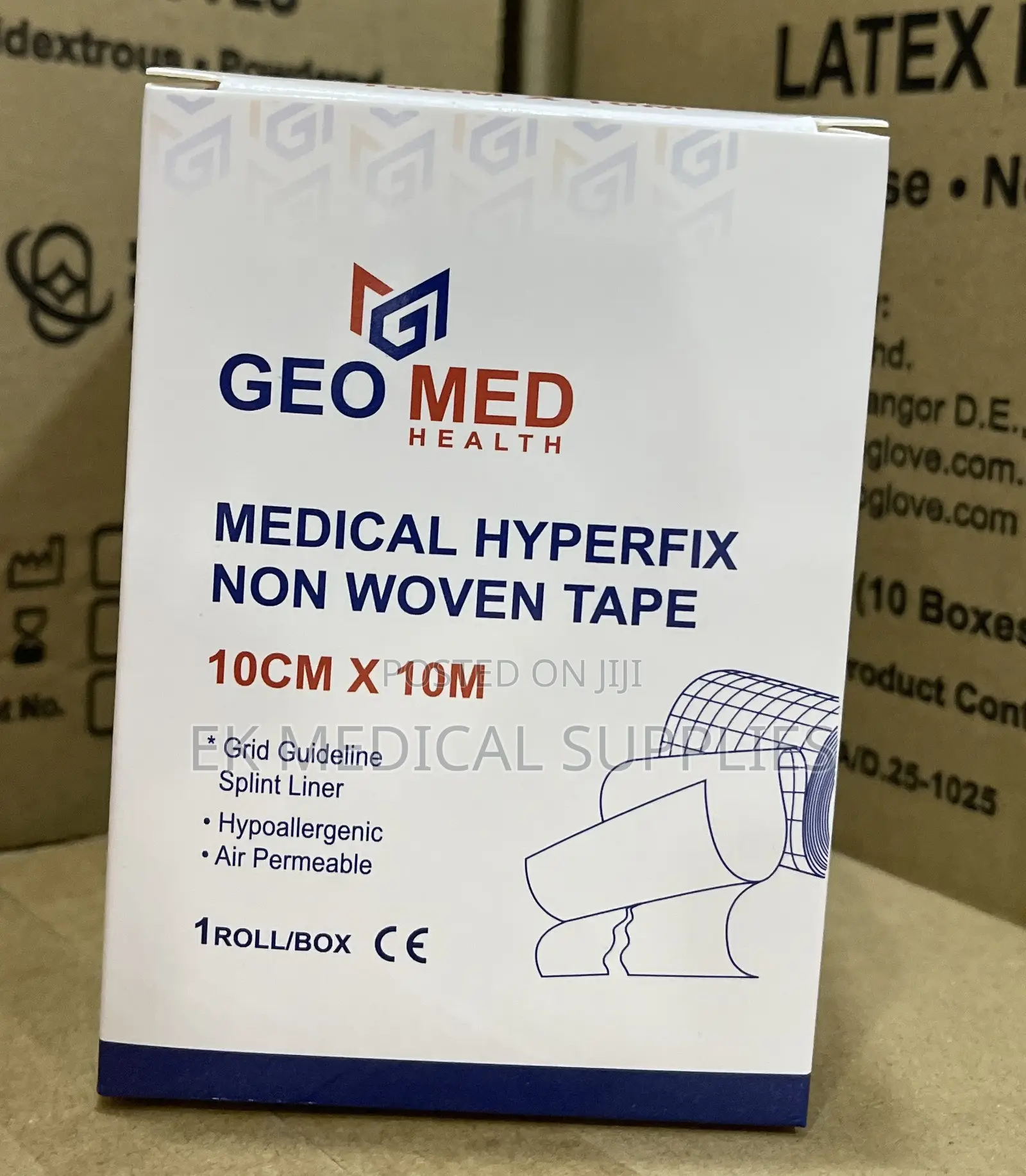 Medical Hyperfix Non Woven Tape 10cm X10m