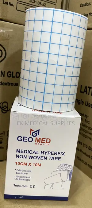 Medical Hyperfix Non Woven Tape 10cm X10m