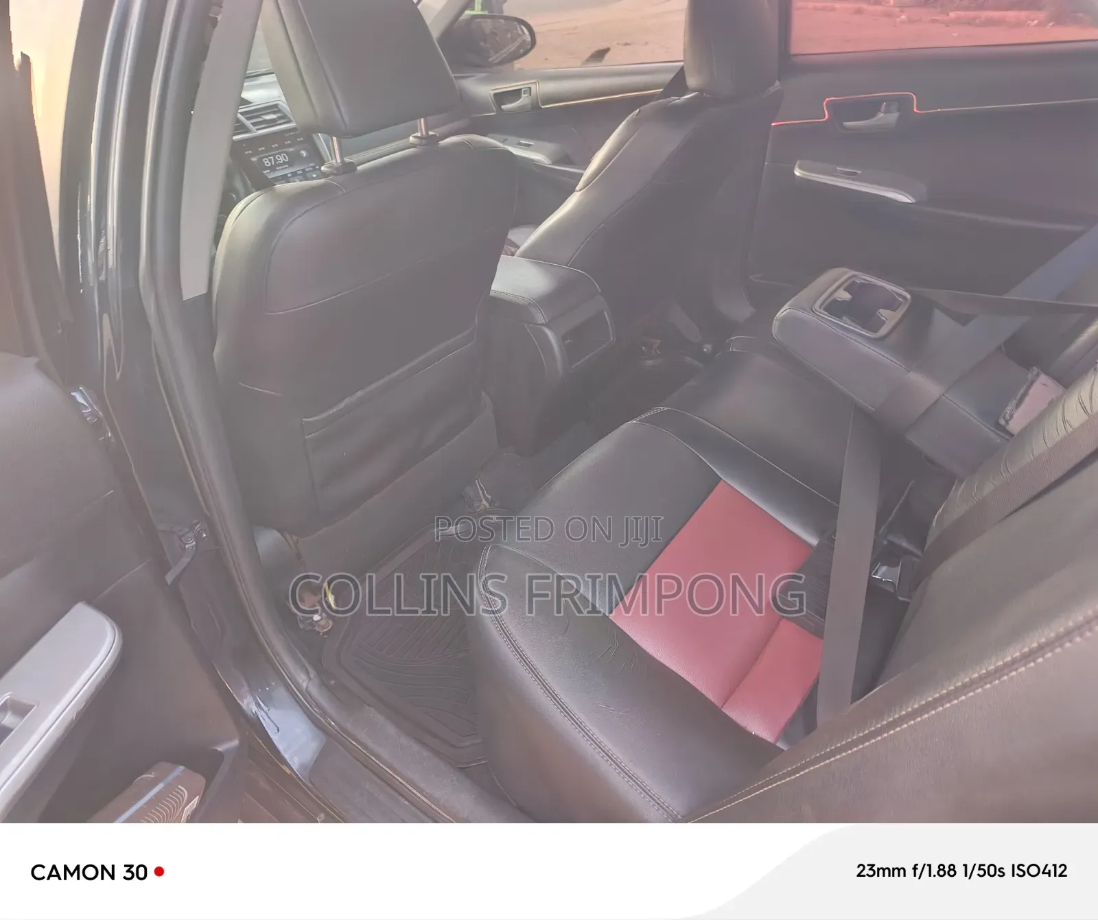 Toyota Camry 2012 Black