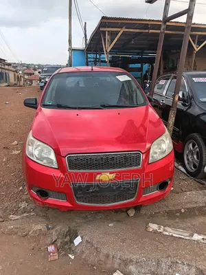 Chevrolet Aveo 2012 Red