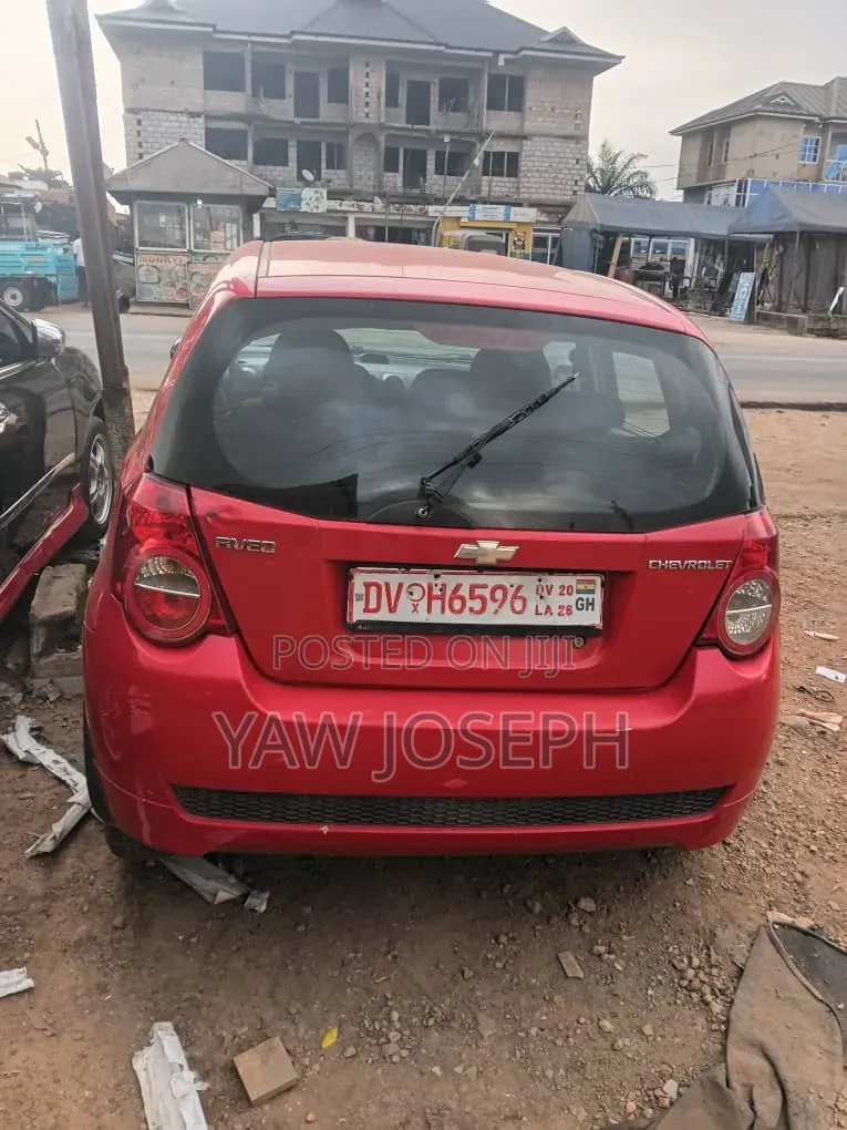 Chevrolet Aveo 2012 Red