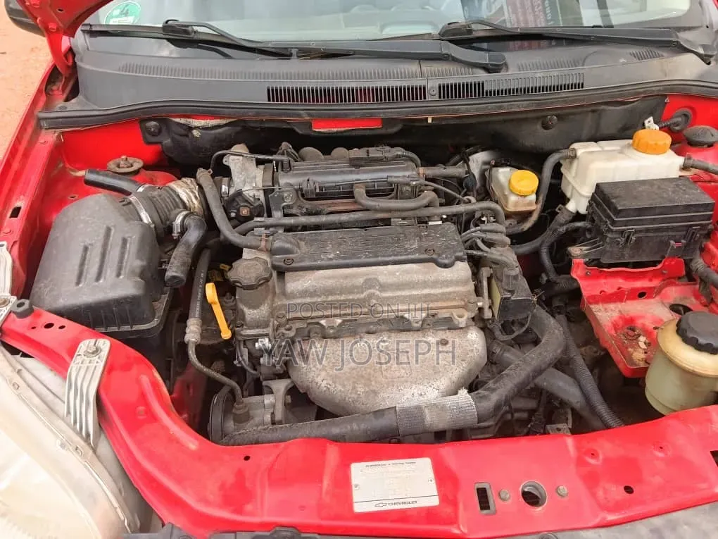 Chevrolet Aveo 2012 Red