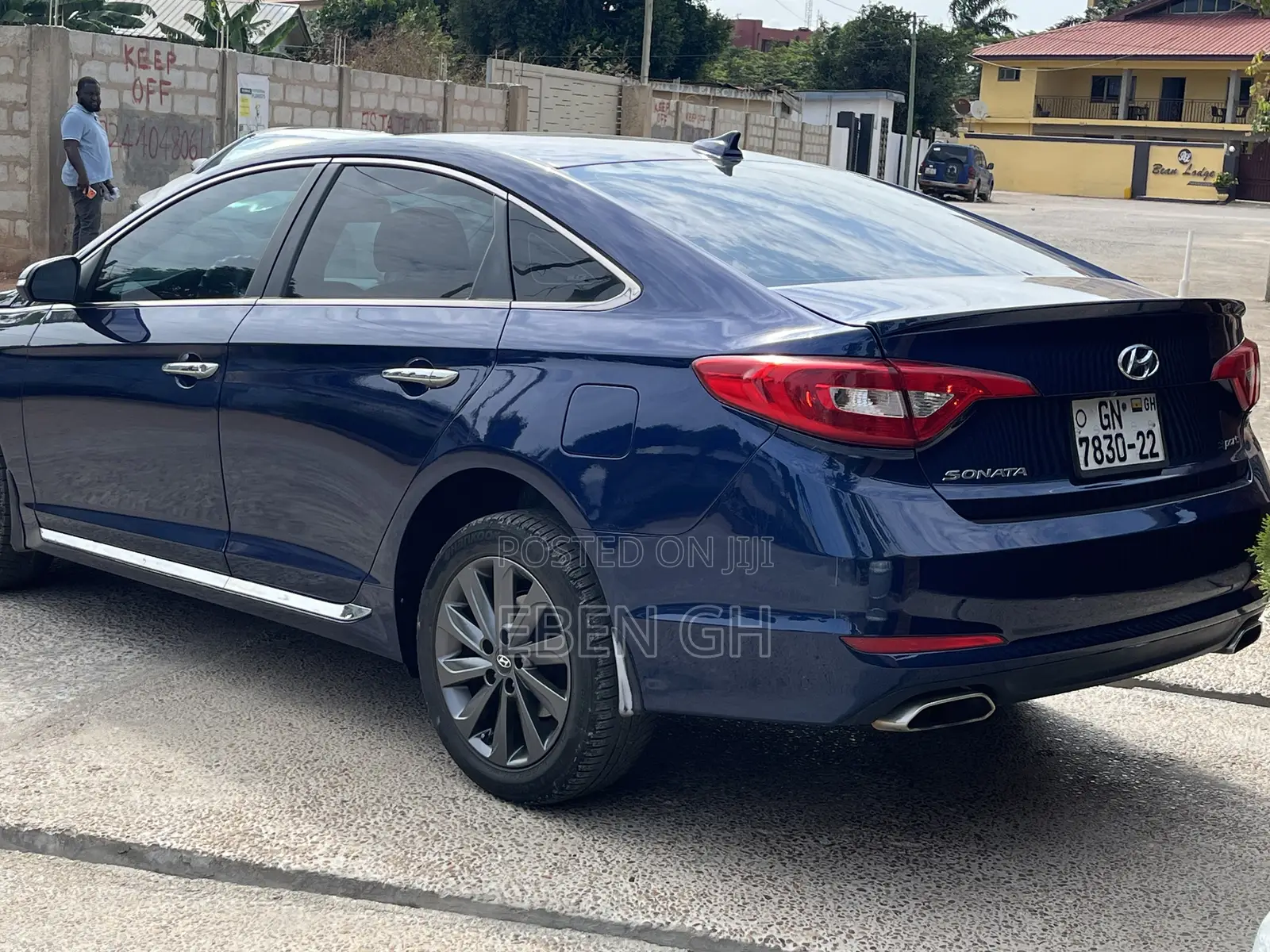 Hyundai Sonata Sport Sedan FWD (2.4L 4cyl 6A) 2016 Blue