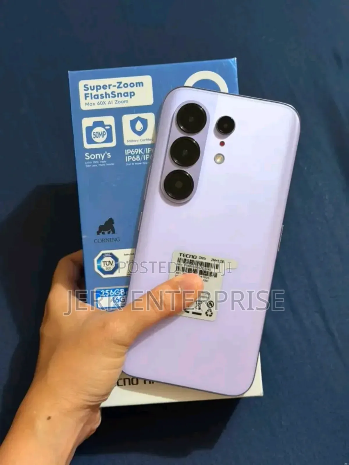 New Tecno Camon 50 Ultra 512 GB Blue