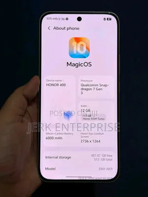Honor 400 512 GB Gold