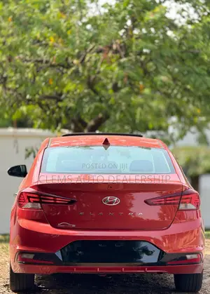 Hyundai Elantra Limited 2019 Red