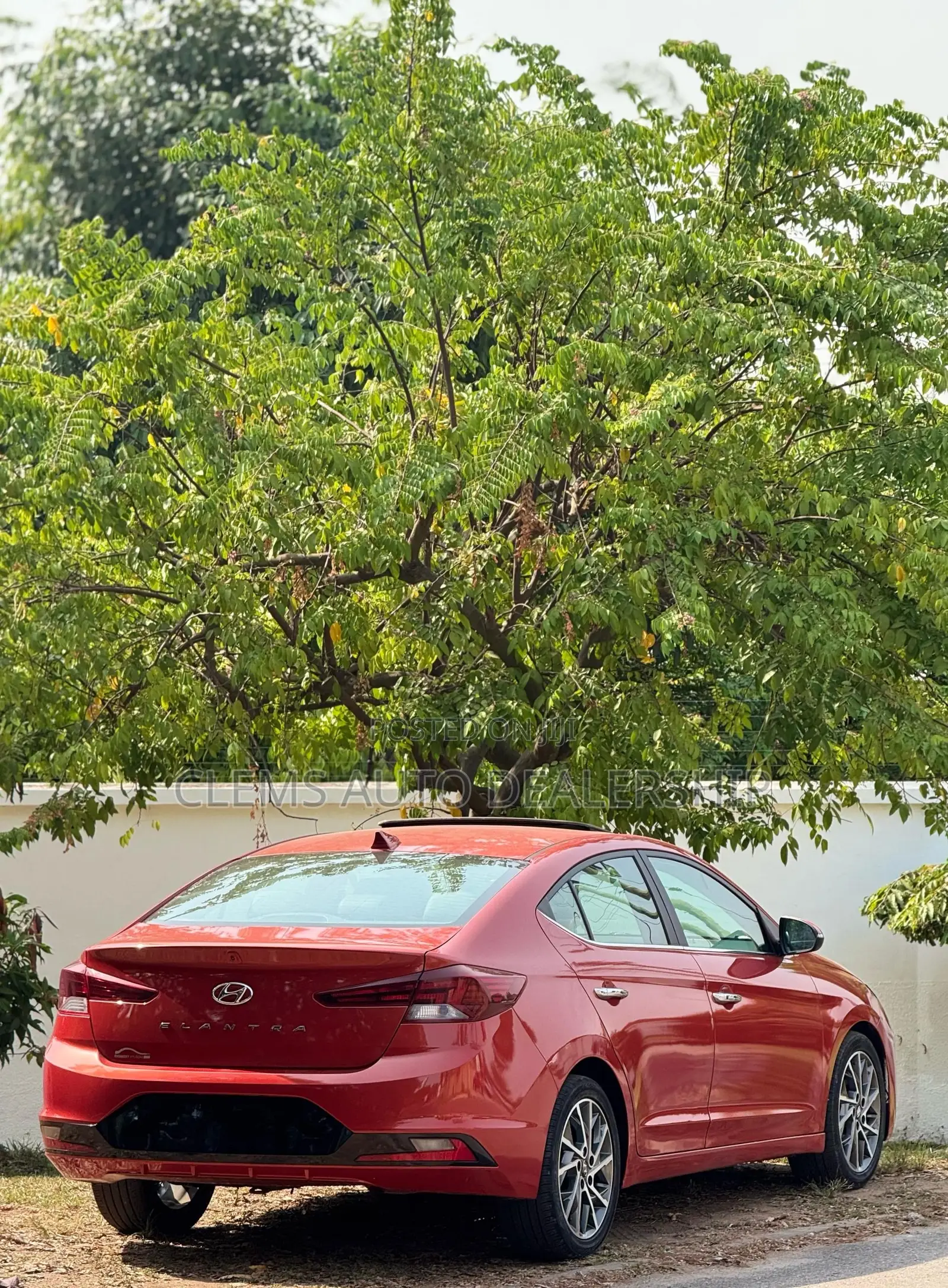 Hyundai Elantra Limited 2019 Red
