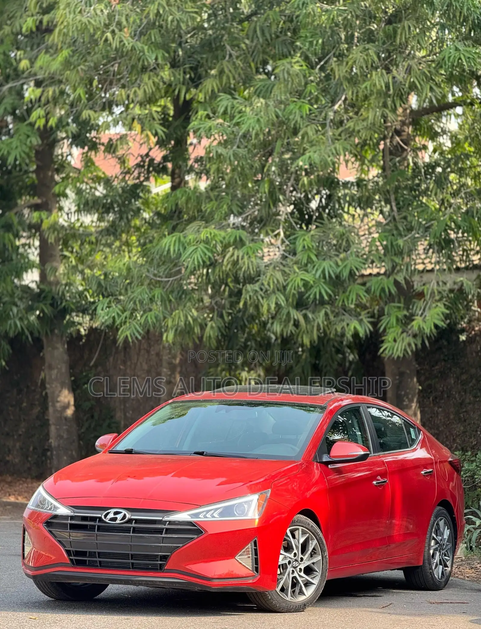 Hyundai Elantra Limited 2019 Red
