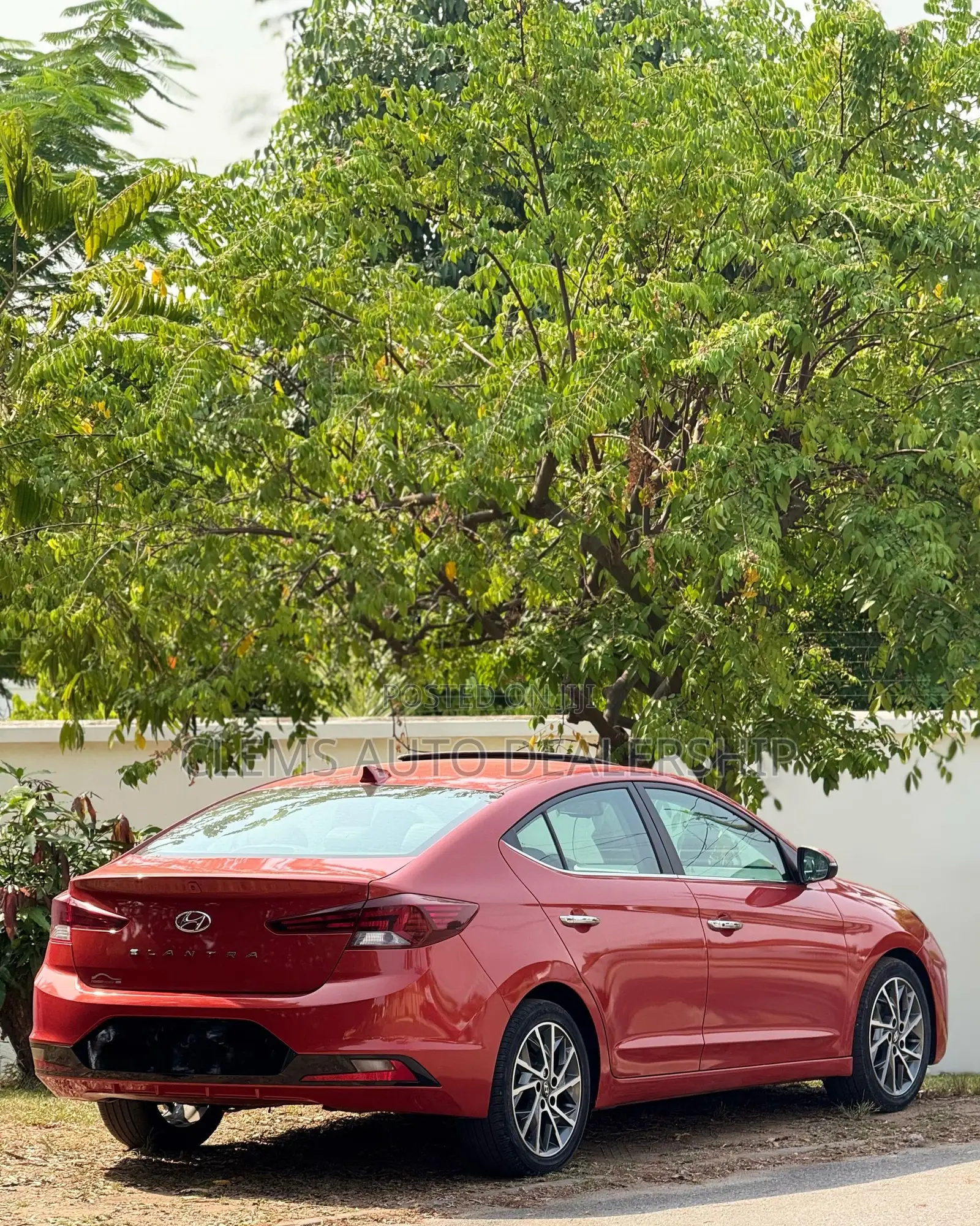 Hyundai Elantra Limited 2019 Red