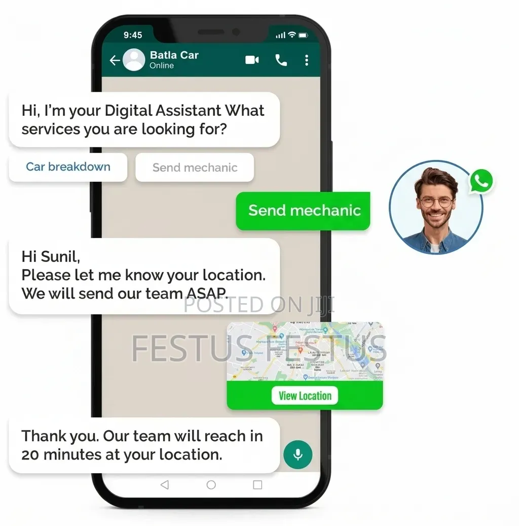 Whatsapp Sales Chatbot Developer