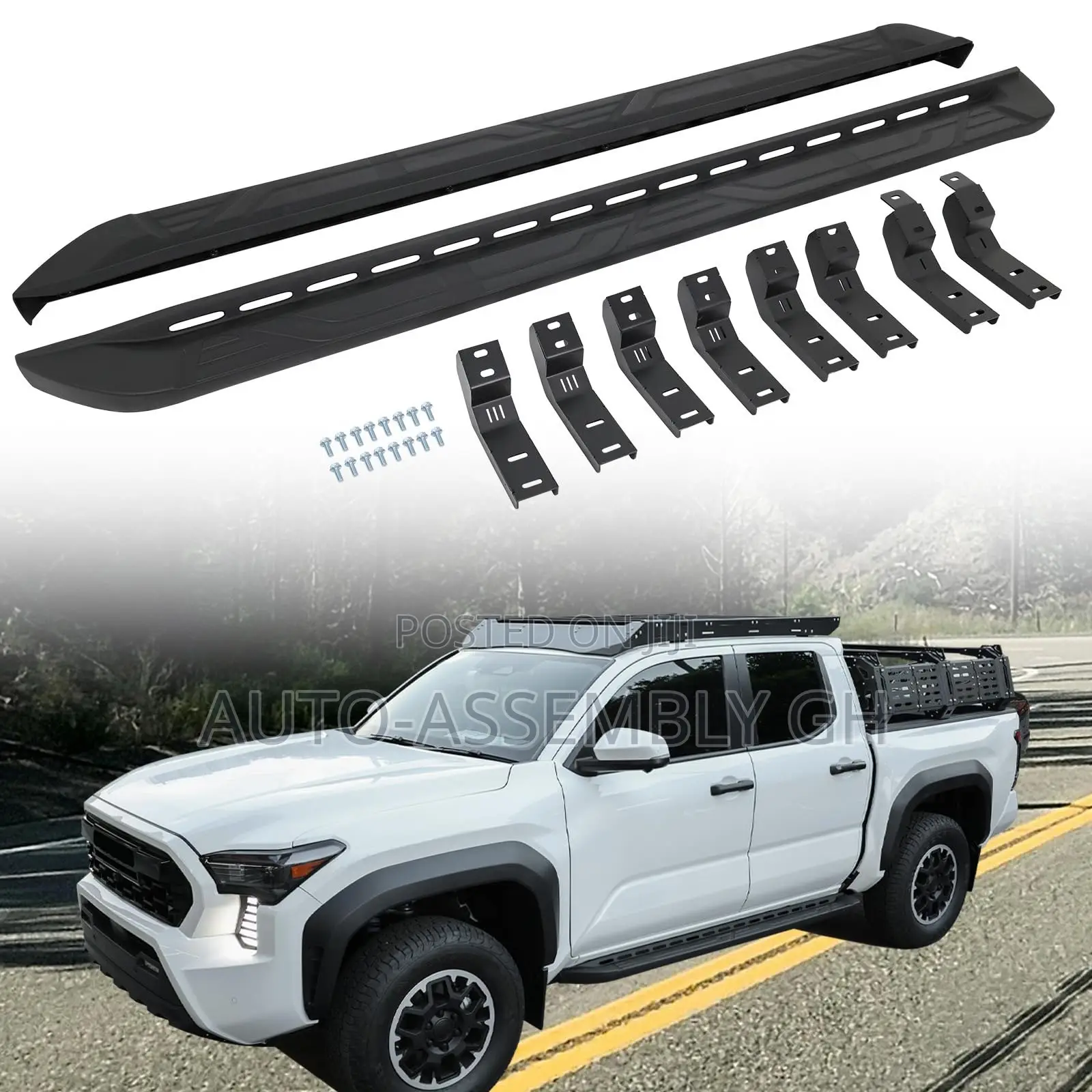 Toyota Tacoma Side Step/Running Board PAIR (U.S.A) 2023,2024,2025,2026