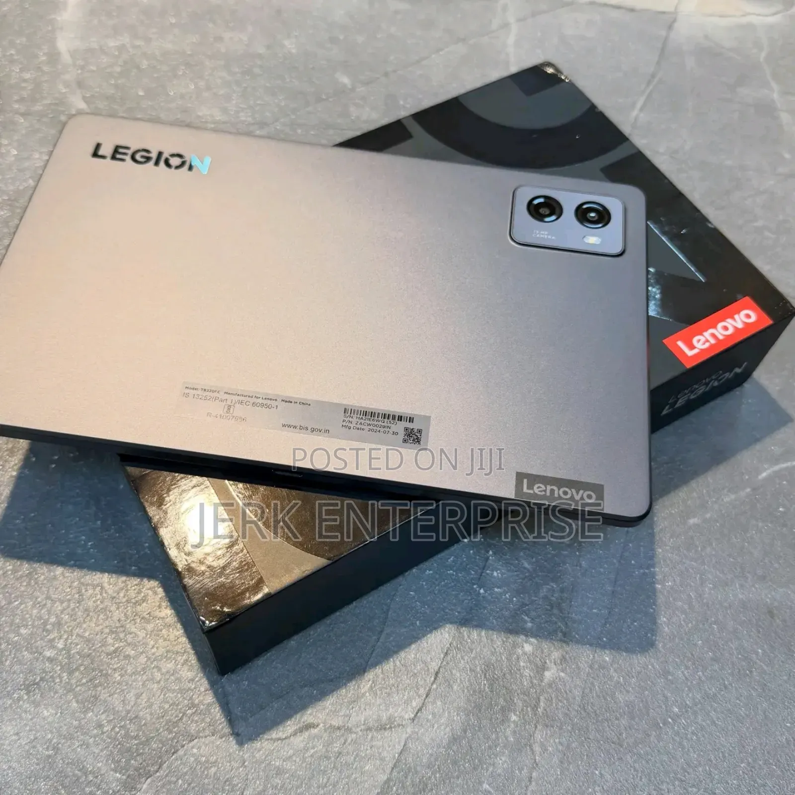 New Lenovo Legion Y700 (Gen 4) 512 GB Black