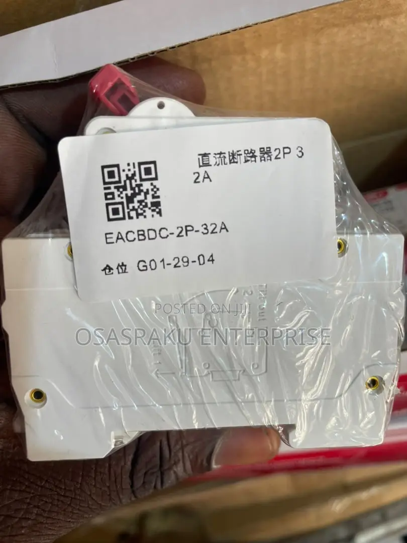 2-Pole 1000v 32A DC MCB Circuit Breaker