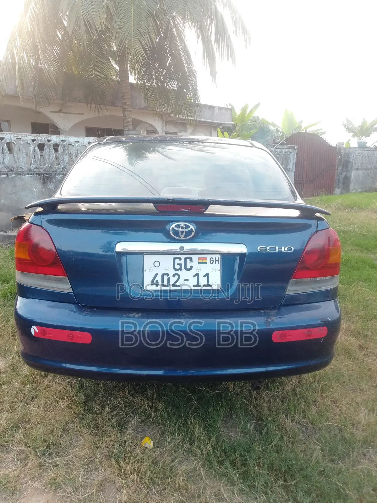Toyota Echo Sedan 2005 Blue