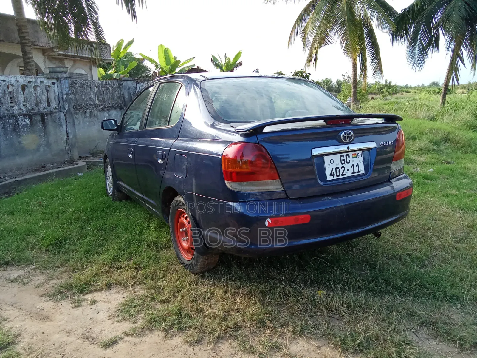 Toyota Echo Sedan 2005 Blue