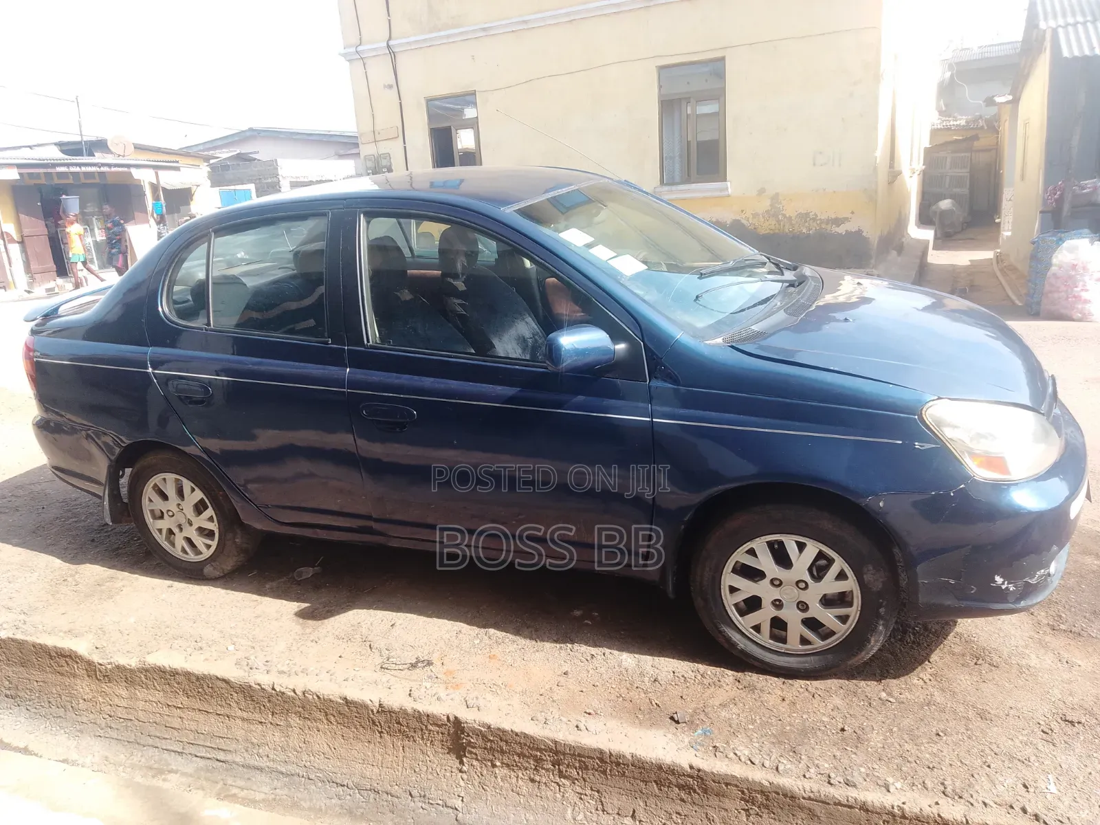 Toyota Echo Sedan 2005 Blue