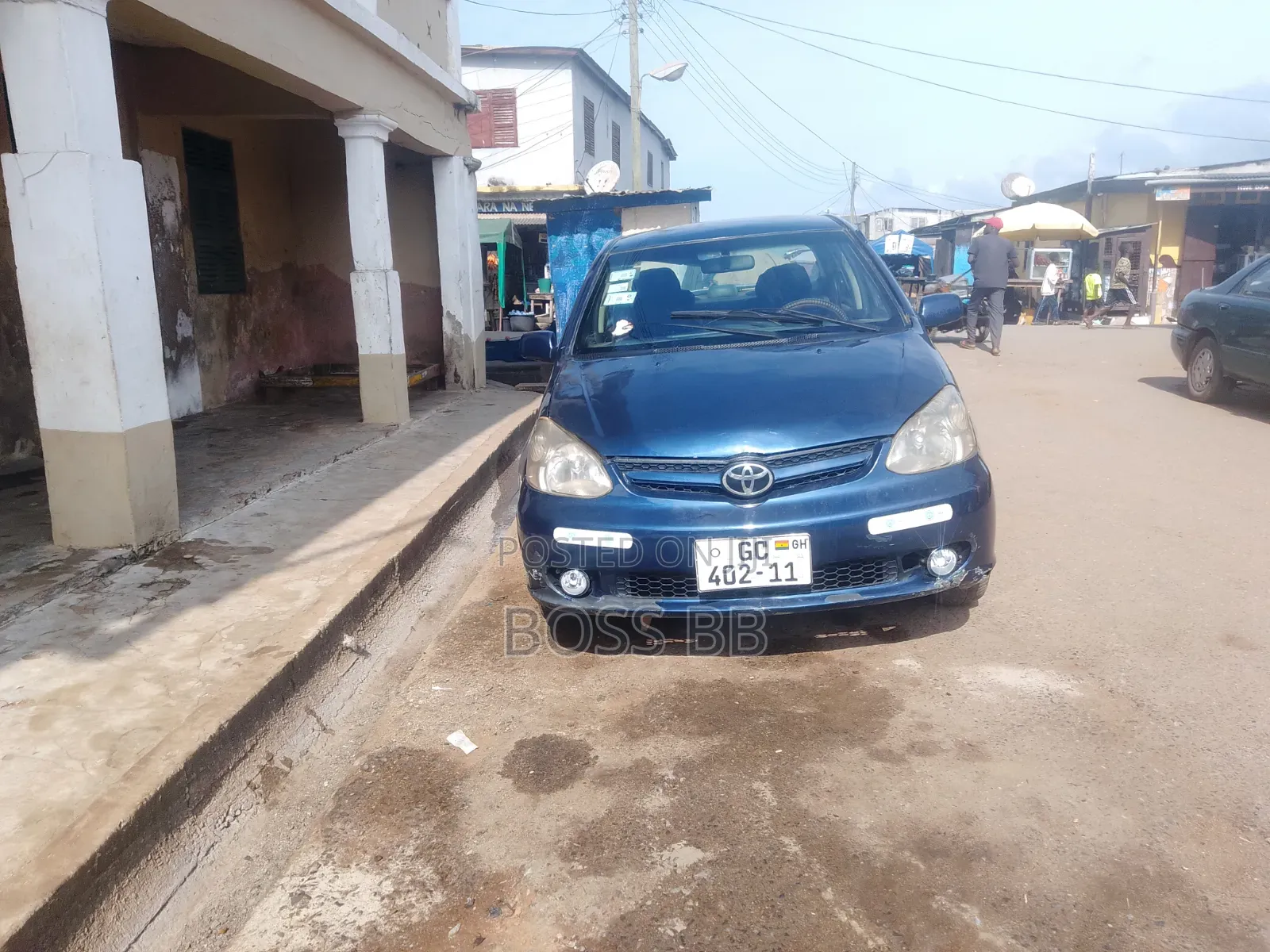 Toyota Echo Sedan 2005 Blue