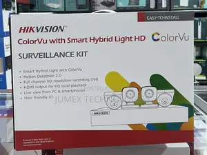 Hikvision Colorvu Audio 500gb Surveillance Kit Ds-J142i/7204hghi-M1