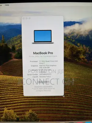 Laptop Apple MacBook Pro 2020 8GB Intel Core i7 SSD 256GB
