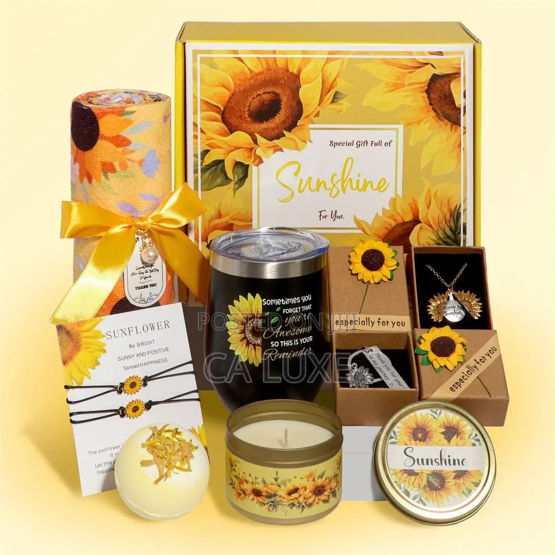Spa Gift Set With Relaxation and Self-Care Items