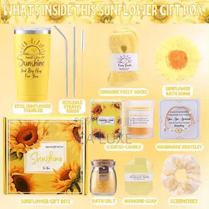 Spa Gift Set With Relaxation and Self-Care Items