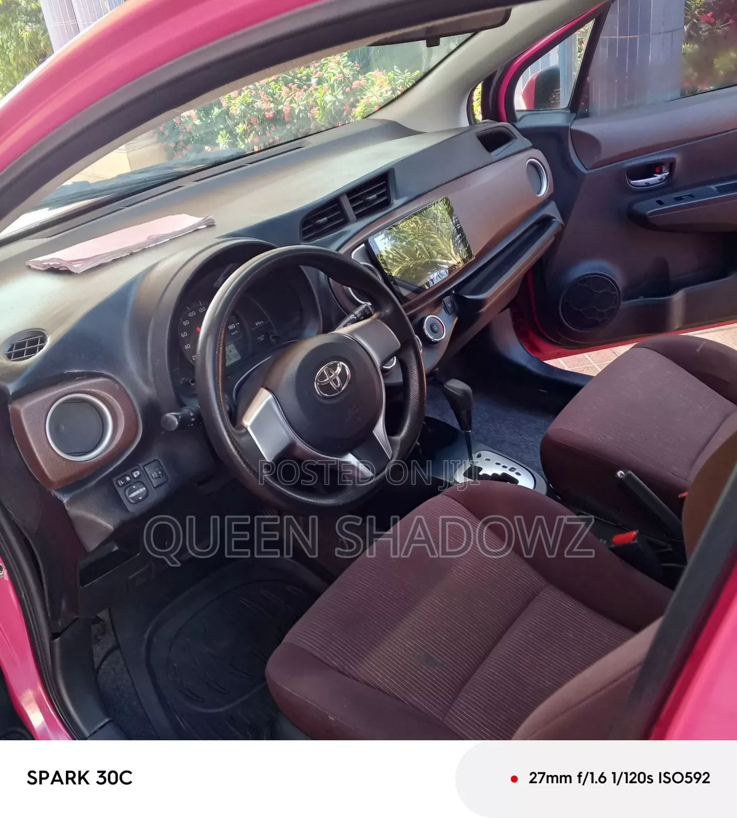 Toyota Vitz 2012 Pink