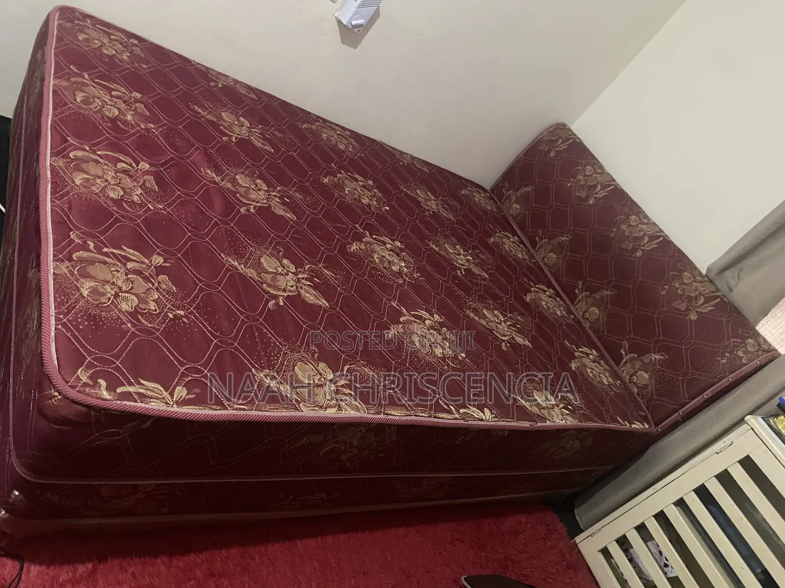 Bed and Sofa
