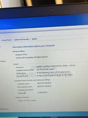 Laptop Lenovo ThinkPad T470 4GB Intel Core i5 HDD 500GB