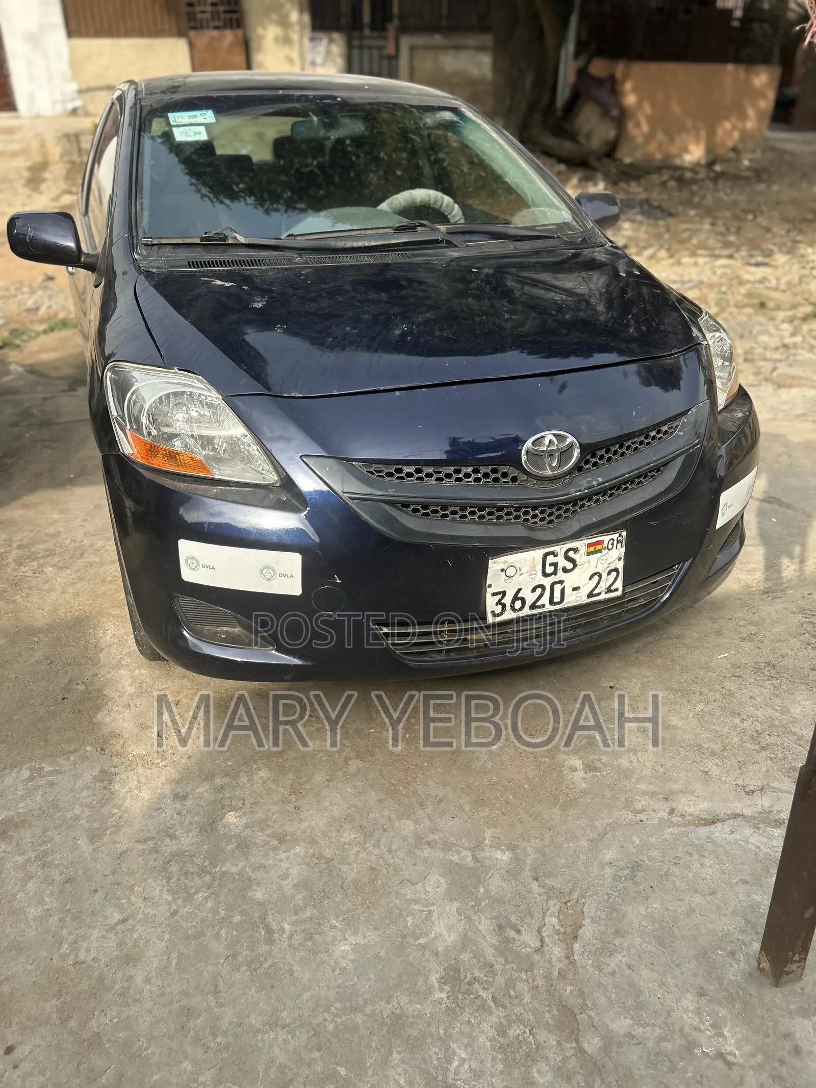 Toyota Yaris 2012 Blue