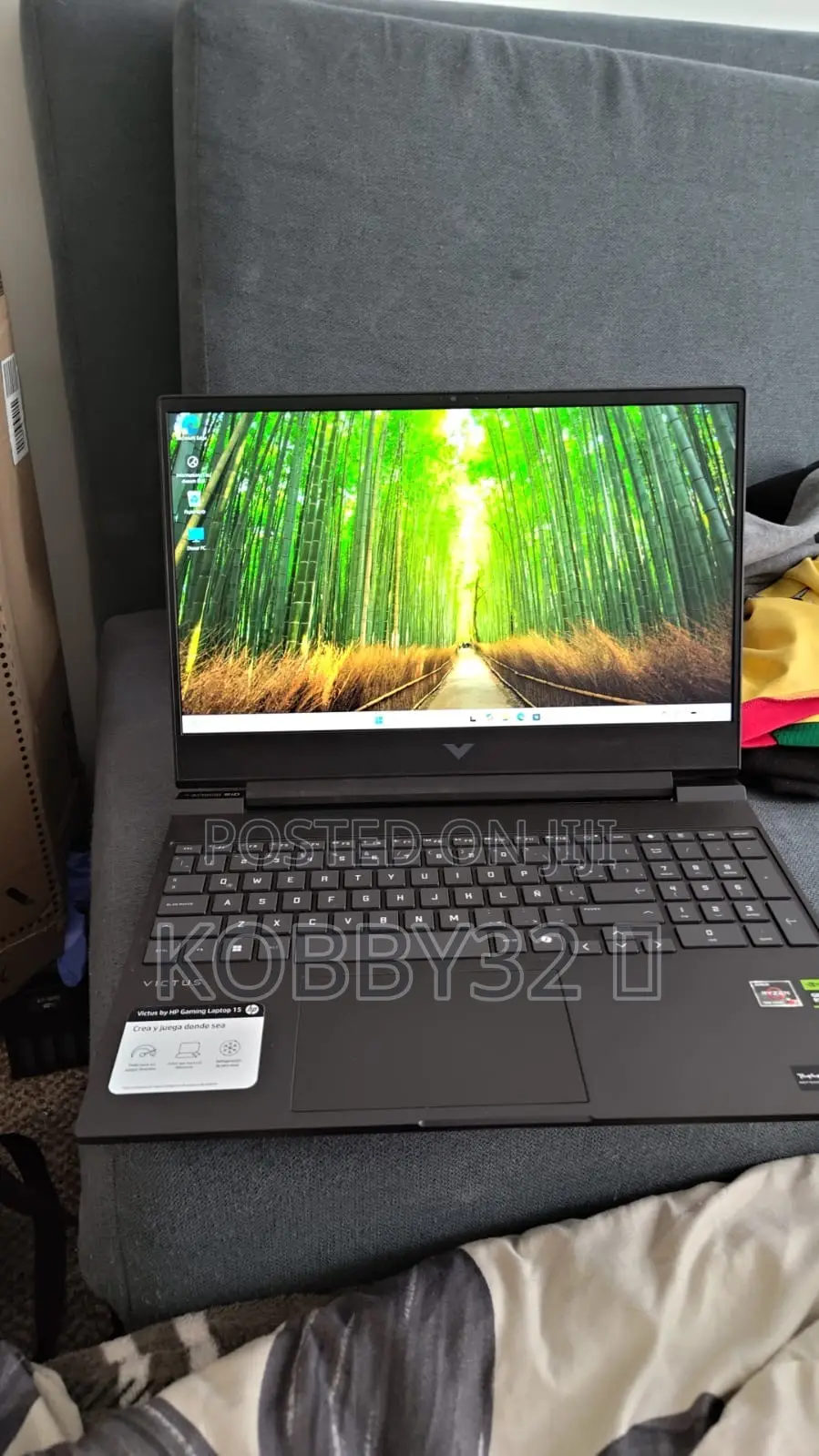 Laptop HP Victus 15 24GB AMD Ryzen 7 SSD 512GB
