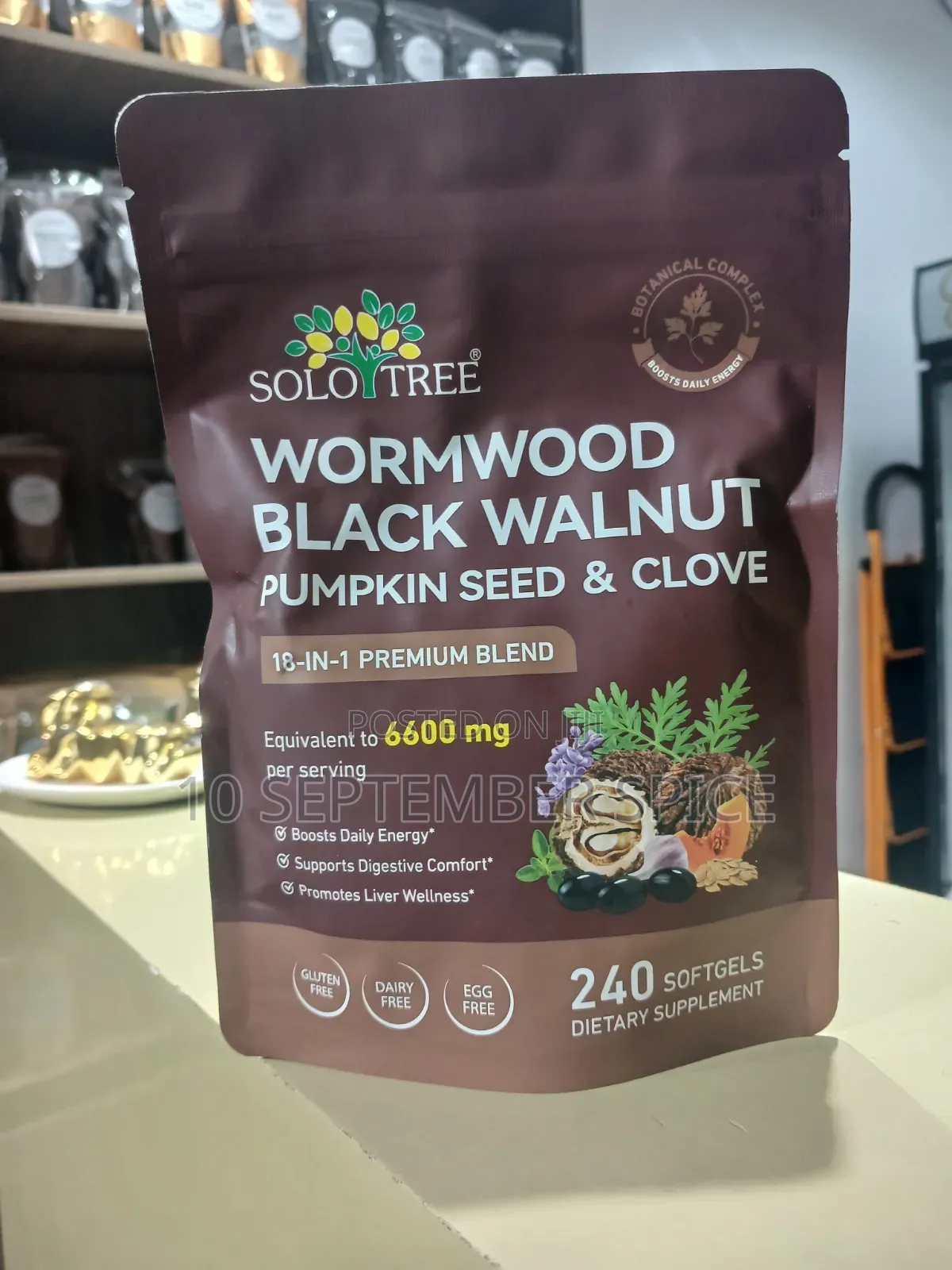 Solo Tree Wormwood Black Walnut