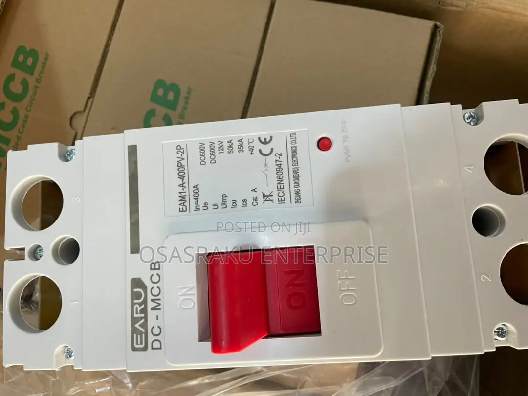 400a 2-Pole Dc McCb Circuit Breaker