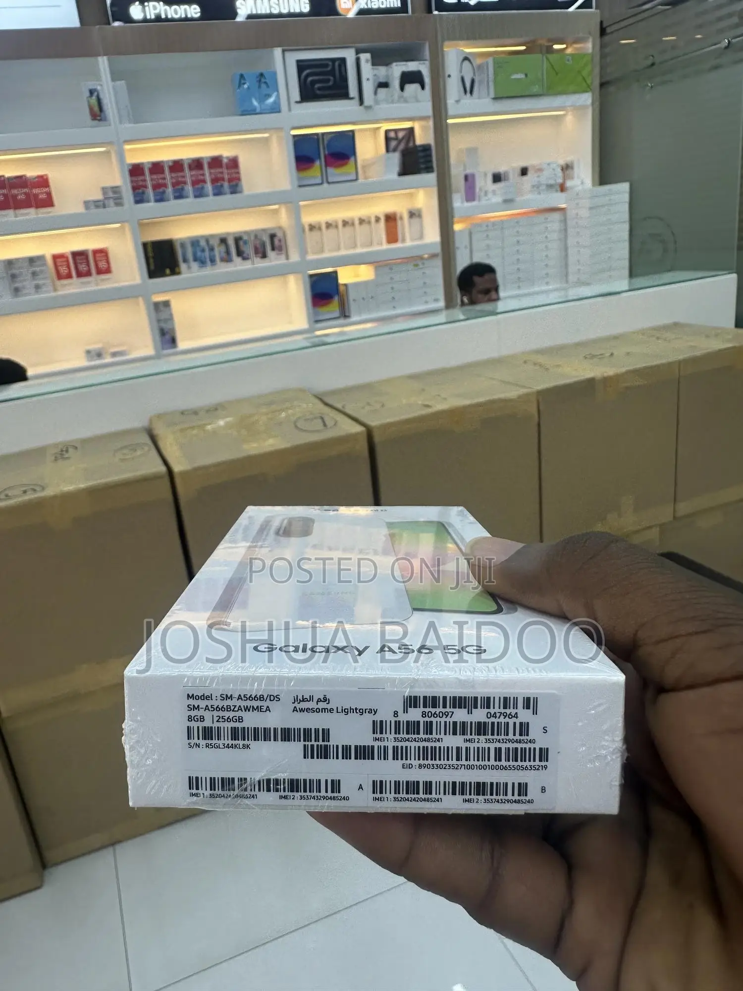 New Samsung Galaxy A56 256 GB White
