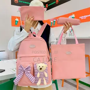 5 Set Backpack With Handbag and Pencil Case