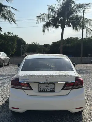 Honda Civic EX 4dr Sedan (1.8L 4cyl CVT) 2014 White