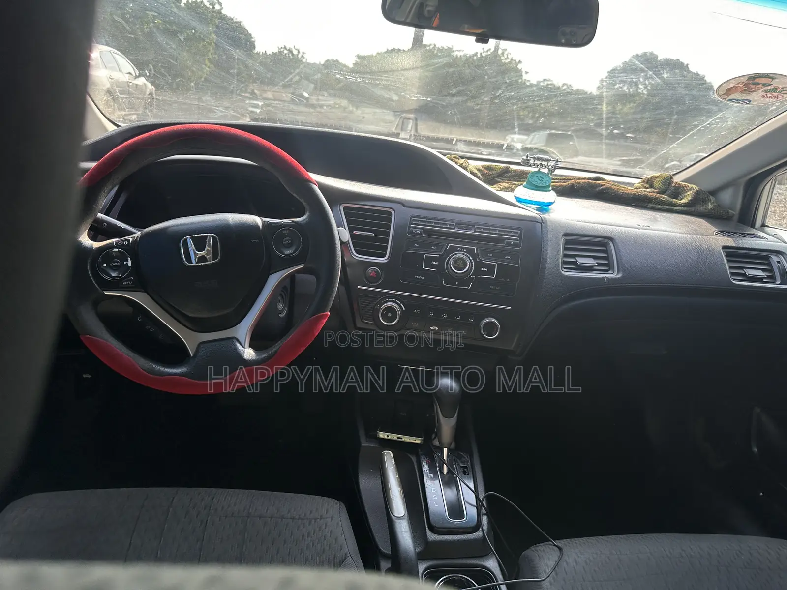 Honda Civic EX 4dr Sedan (1.8L 4cyl CVT) 2014 White
