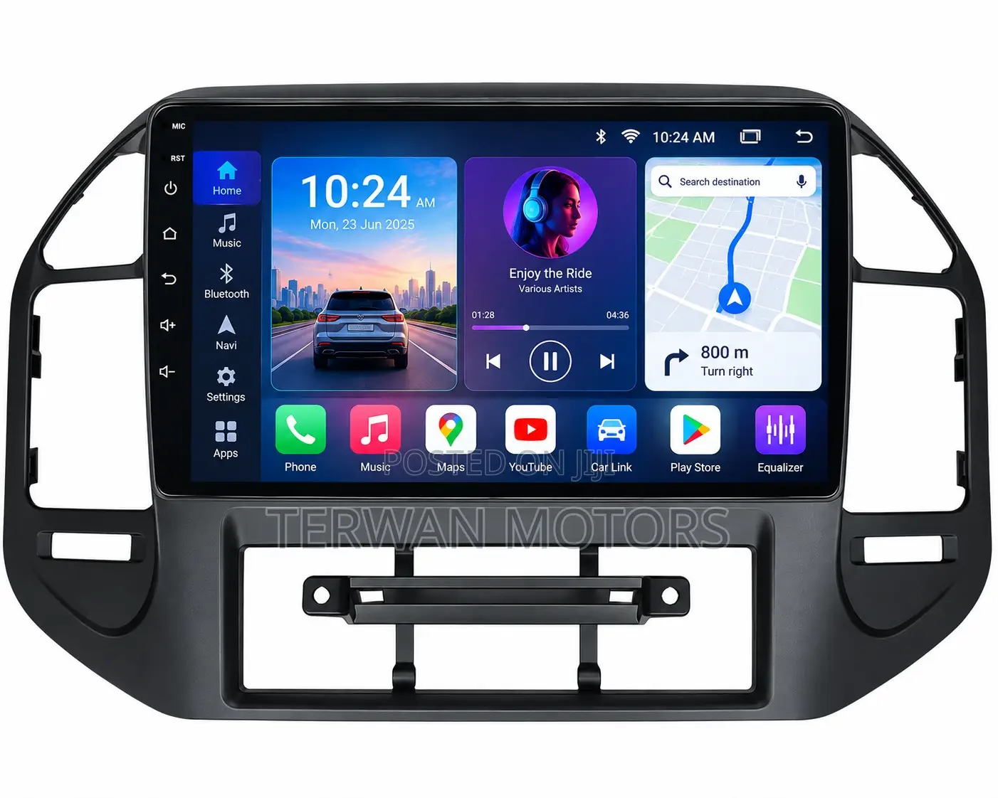 New Car Android Multimedia for Mitsubishi Pajero 2004 to 2005