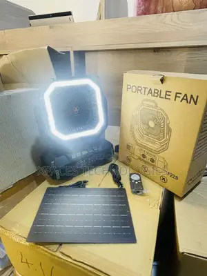 40,000MAh 3 in 1 Rechargeable in/Outdoor Camping Fan With LED Light