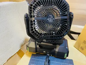 40,000MAh 3 in 1 Rechargeable in/Outdoor Camping Fan With LED Light