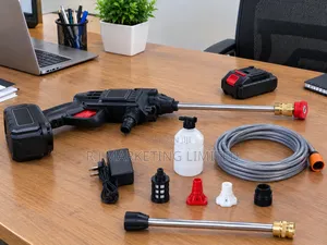 Cordless Portable High Pressure Car Wash Machine Gun Rechargeable