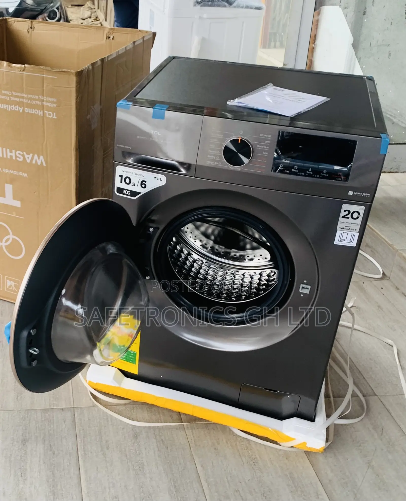 Kindly Purchase TCL 10kg DD Inverter Washer Dryer Combo