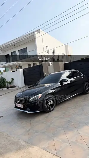 Mercedes-Benz C300 Base 4Matic Sedan AWD (2.0L 4cyl 7A) 2017 Black