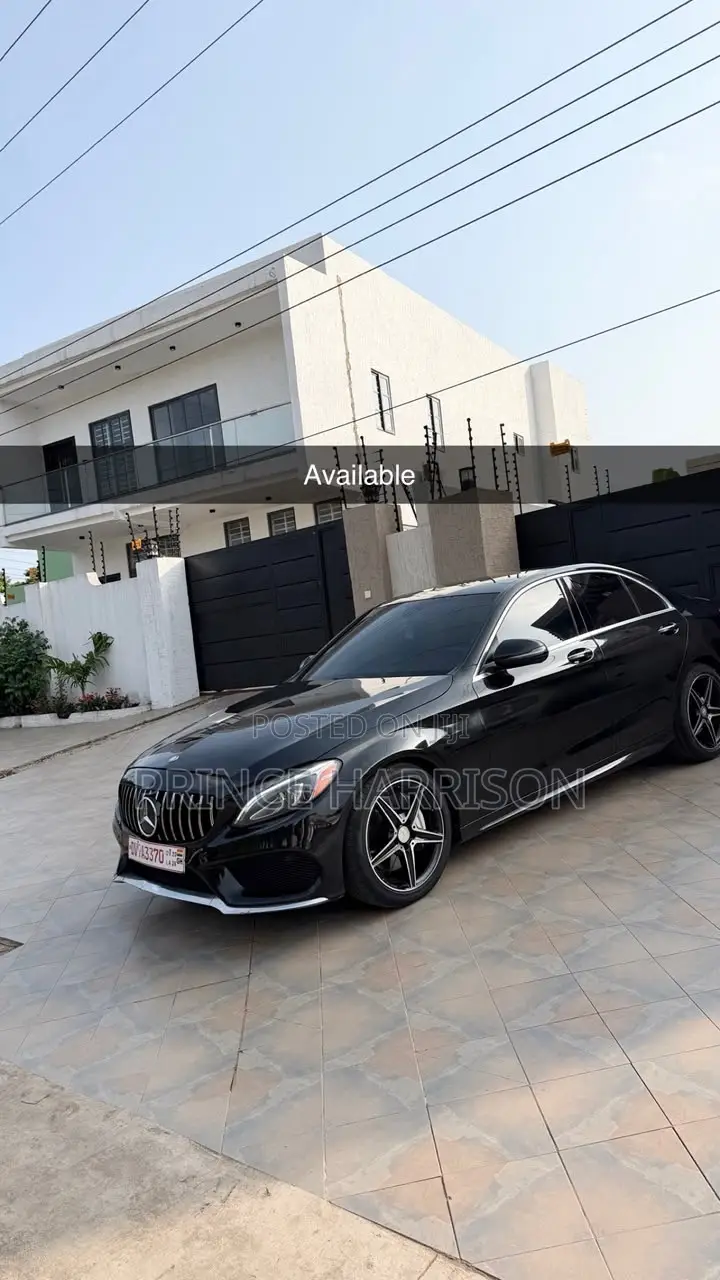 Mercedes-Benz C300 Base 4Matic Sedan AWD (2.0L 4cyl 7A) 2017 Black
