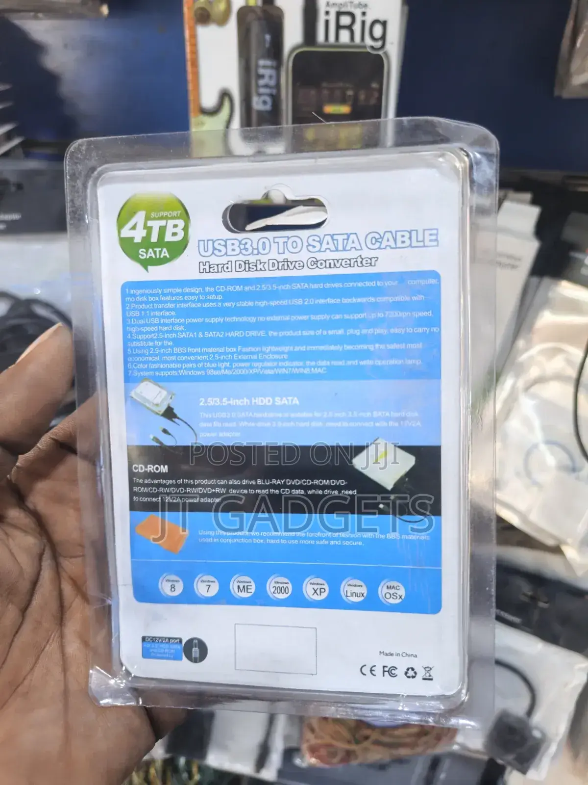 USB 3.0 to Sata Cable Converter