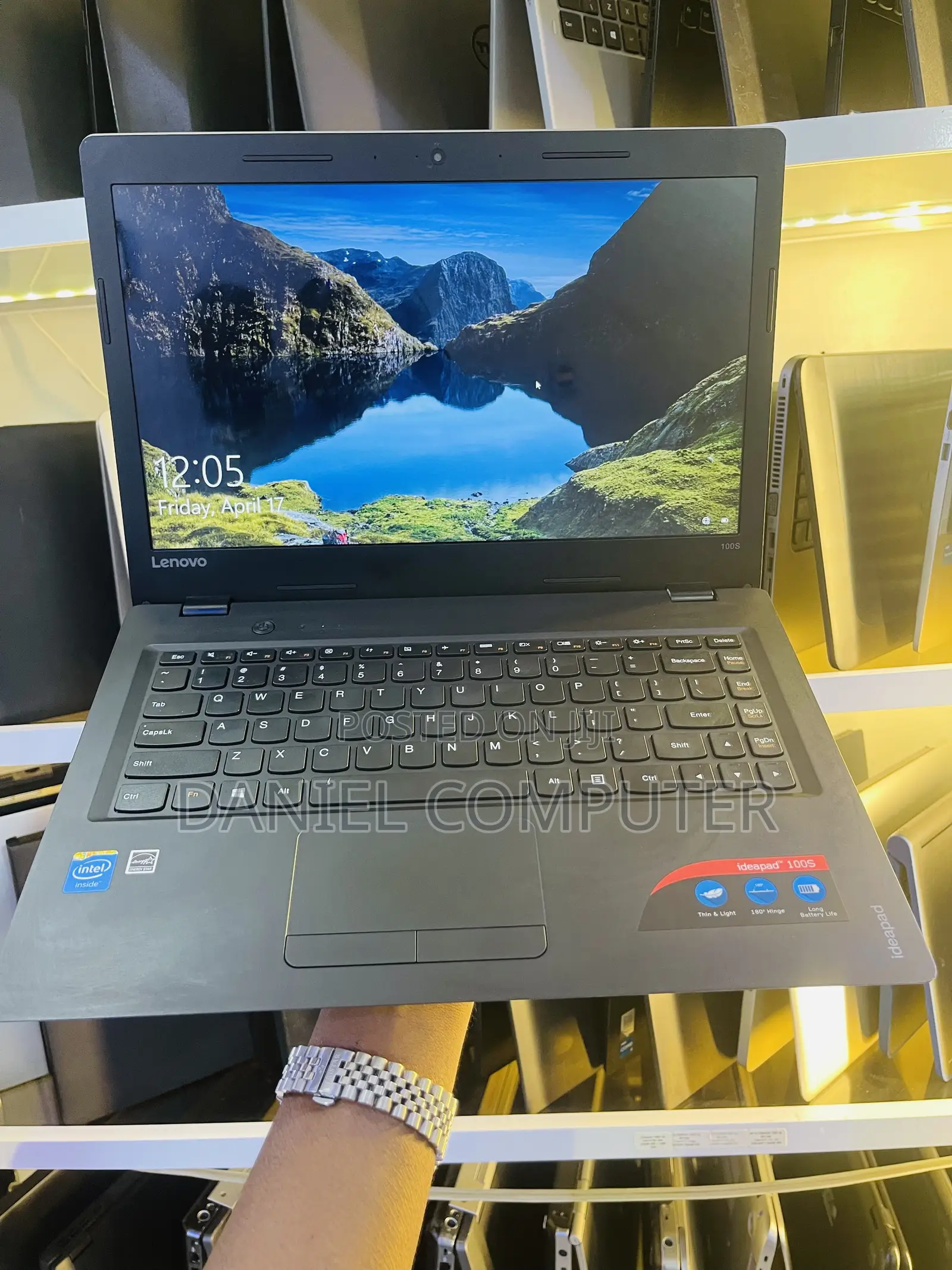 Laptop Lenovo IdeaPad 100 2GB Intel Celeron SSD 640GB