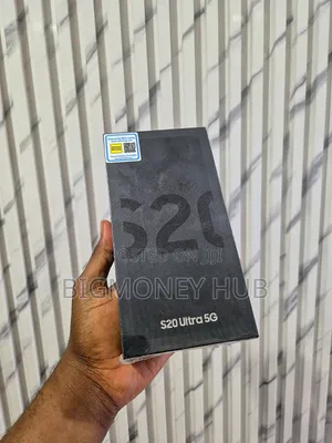 New Samsung Galaxy S20 Ultra 5G 128 GB Black