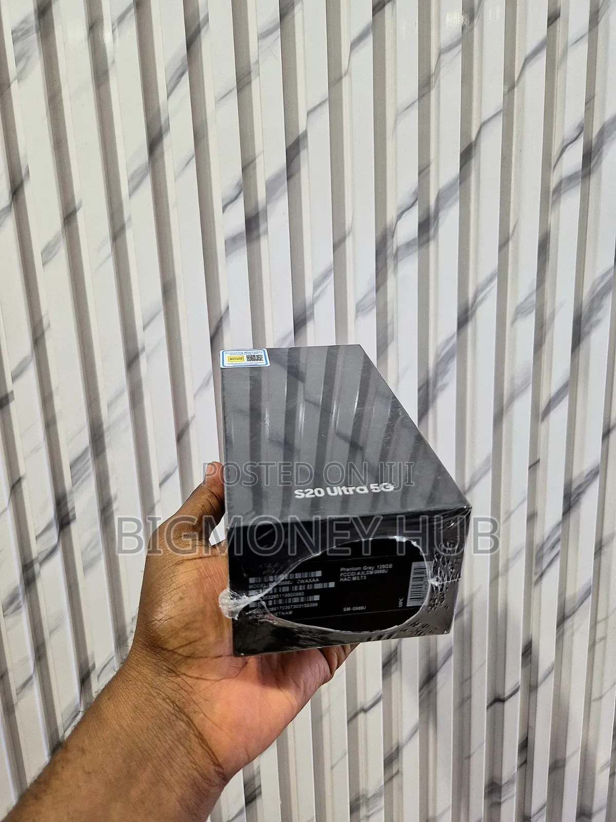 New Samsung Galaxy S20 Ultra 5G 128 GB Black