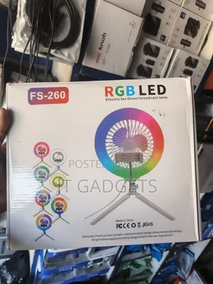 Fs-260 RGB Ring Light + Fan