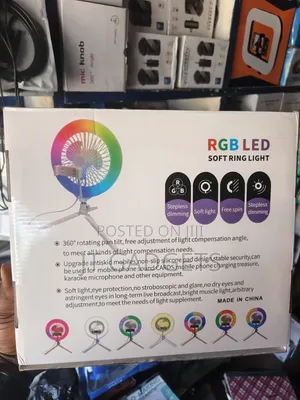 Fs-260 RGB Ring Light + Fan