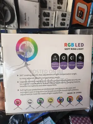Fs-260 RGB Ring Light + Fan